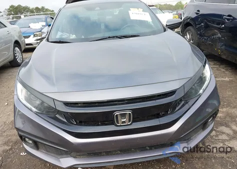 2020 Honda Civic Sport z USA, uszkodzony, nr VIN 2HGFC2F83LH514162